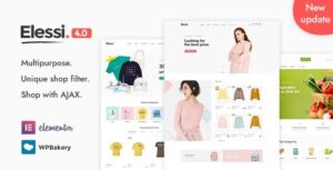 Nâng tầm cửa hàng trực tuyến của bạn với Elessi – giao diện WooCommerce tối ưu, hỗ trợ AJAX mượt mà, thiết kế đẹp mắt và tính năng linh hoạt giúp tăng doanh thu hiệu quả