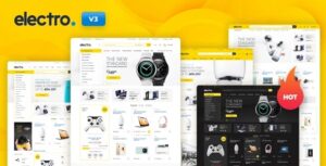 Electro Theme 3.5.5 – Giải pháp hoàn hảo cho website thương mại điện tử, hỗ trợ WooCommerce, Elementor, tối ưu SEO và tốc độ tải nhanh để mang lại hiệu suất bán hàng tốt nhất