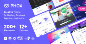 Phox theme- Hosting WordPress & WHMCS Theme 2.3.4