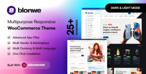 Blonwe Theme – Multipurpose WooCommerce Theme 1.2.1