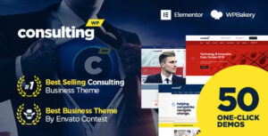 Consulting Theme – Business, Finance WordPress Theme 6.6.6