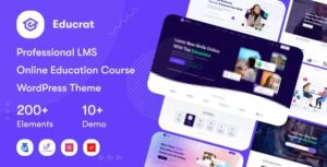 Với Educrat Theme 1.0.26, bạn có thể tạo ra một không gian học tập trực tuyến đầy sáng tạo và hiệu quả, giúp học viên tiếp cận các khóa học dễ dàng và giảng viên quản lý lớp học một cách thuận tiện