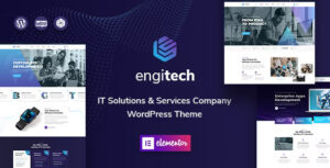 Engitech Theme- IT Solutions & Services WordPress Theme 1.8.10