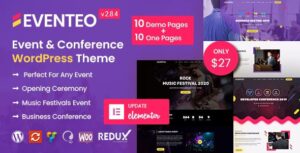 Eventeo 2.8.4 – Tạo website sự kiện ấn tượng với giao diện hiện đại, dễ sử dụng và tối ưu cho việc đăng ký tham gia trực tuyến