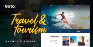 Goto Theme – Biến mỗi chuyến đi của khách hàng thành một hành trình khó quên với website du lịch tuyệt vời