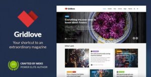 Gridlove – News Portal & Magazine WordPress Theme 2.1.2
