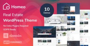 Homeo – Real Estate WordPress Theme 1.2.52