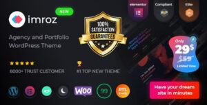 Imroz Theme – Agency & Portfolio Theme 1.6.0
