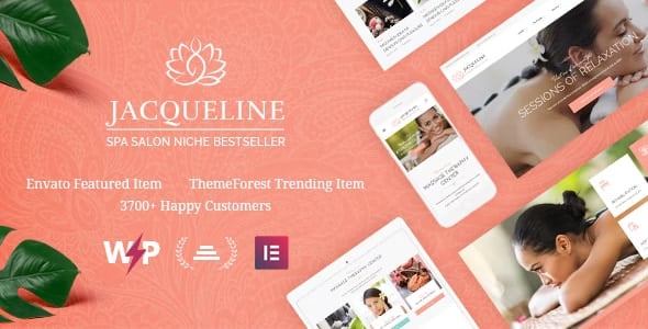 Với Jacqueline Theme 2.14, kết hợp hoàn hảo giữa thiết kế sang trọng và tính năng dễ sử dụng của Elementor, bạn có thể xây dựng một website spa và salon massage đẳng cấp, thu hút khách hàng ngay từ lần đầu tiên