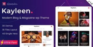 Kayleen | Blog & Magazine WordPress Theme 3.0.2