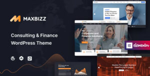 Maxbizz Theme – Consulting & Financial Elementor WordPress Theme 1.2.3.13