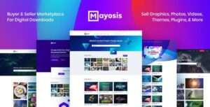 Mayosis Theme – Digital Marketplace WordPress Theme 5.4.1