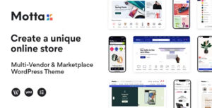 Motta Theme – Multi-Vendor and Marketplace WordPress Theme 1.4.6