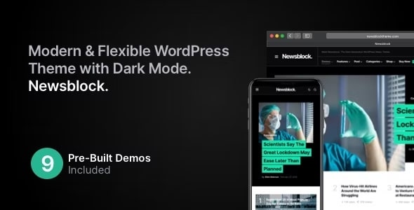 Khám phá Newsblock Theme – Giải pháp hoàn hảo cho website tin tức, tạp chí và blog với giao diện tối giản và hiện đại