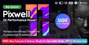 Pixwell Theme – Modern Magazine 11.5