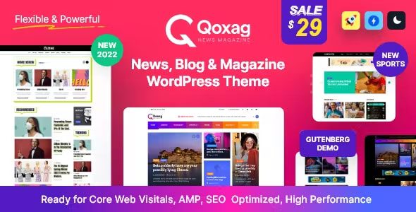 Với Qoxag, tạo dựng một trang tin tức chuyên nghiệp và dễ sử dụng chưa bao giờ đơn giản đến thế. Tối ưu hóa trải nghiệm người đọc và chia sẻ thông tin một cách hiệu quả