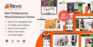 Revo – Multipurpose Elementor WooCommerce WordPress Theme (25+ Homepages & 5+ Mobile Layouts) 4.0.26