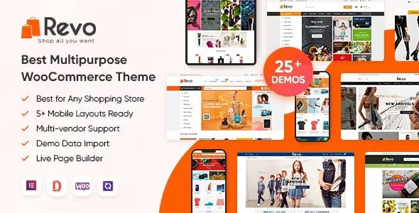 Revo 4.0.26 – Giao diện bán hàng WordPress siêu linh hoạt, hỗ trợ Elementor, tích hợp AJAX Filter, Mega Menu và tối ưu tốc độ tải để tăng tỷ lệ chuyển đổi
