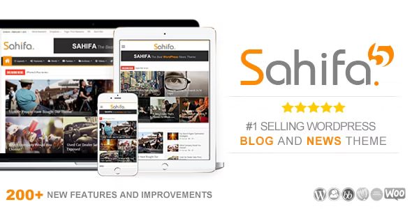 Sahifa 5.8.5 – Giao diện WordPress hàng đầu cho blog & tạp chí, tích hợp trình kéo-thả, tối ưu SEO, tốc độ tải siêu nhanh, giúp bạn thu hút độc giả và tăng doanh thu quảng cáo
