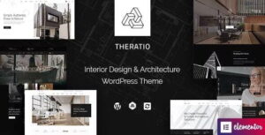 Theratio Theme – Architecture & Interior Design Elementor WordPress Theme 1.3.8