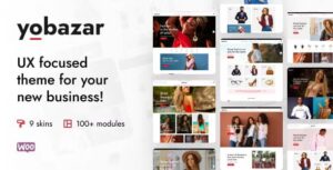 Yobazar – Elementor Fashion WooCommerce Theme 1.4.6