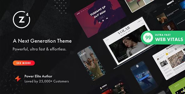Zeen 4.5.4 – Tạo trang tin tức đẹp mắt, tốc độ cao và tối ưu SEO, tích hợp WooCommerce để kiếm tiền từ nội dung của bạn