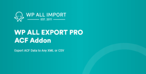 ACF Export Addon Pro 1.0.6-beta-2.1 | PlugCart