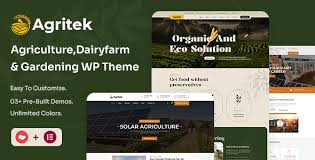 Agritek – Xây dựng website nông nghiệp, trang trại và làm vườn chuyên nghiệp với chủ đề WordPress tối ưu