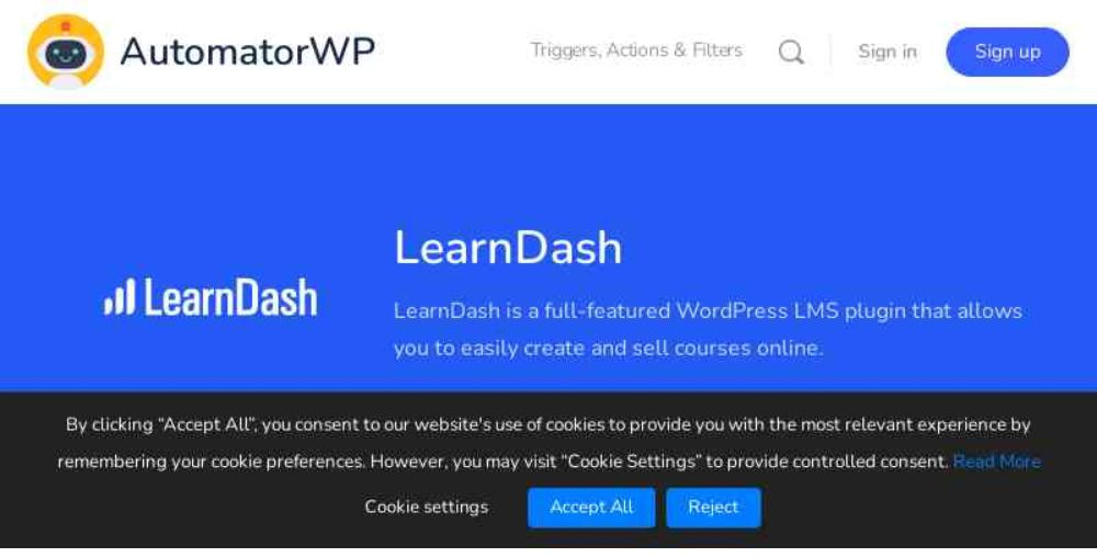 Tự động hóa học tập – AutomatorWP LearnDash Addon giúp bạn biến khóa học thành trải nghiệm mượt mà, thông minh