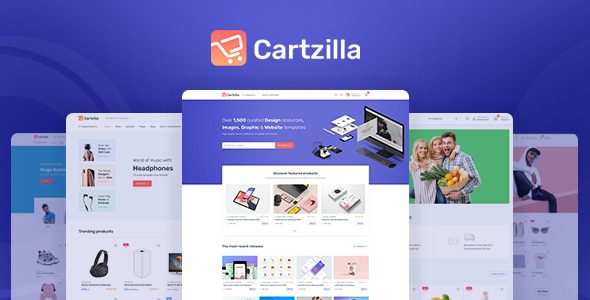 Cartzilla – Xây dựng chợ trực tuyến và cửa hàng tạp hóa số mạnh mẽ với chủ đề WordPress tối ưu