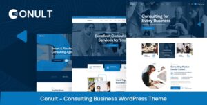 Conult Theme – Consulting Business WordPress Themes 1.1.7 | PlugCart