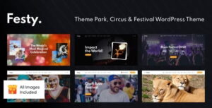 Festy – Tạo dựng website công viên giải trí và lễ hội sống động với chủ đề WordPress tuyệt vời