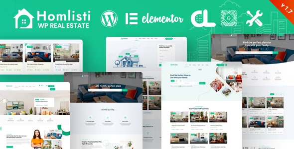Homlisti Theme – Real Estate WordPress Theme + RTL 1.10.3