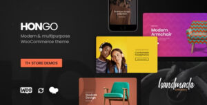 Hongo Theme – Tạo dựng cửa hàng online hiện đại, đẹp mắt và chuyên nghiệp với WooCommerce