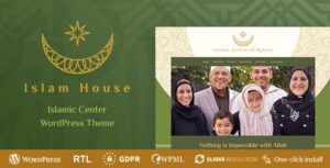 Islam House Theme – Mosque and Religion WordPress Theme 1.1.7 | PlugCart