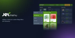 JetMenu Create Mega Menu for Elementor 2.4.8.1 | PlugCart – Tạo menu mega chuyên nghiệp và dễ sử dụng, giúp nâng cao trải nghiệm người dùng và tối ưu hóa điều hướng trên website Elementor của bạn.