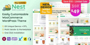 Tạo dựng cửa hàng tạp hóa trực tuyến dễ dàng với Nest Theme – Giải pháp hoàn hảo cho website bán hàng