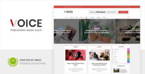 Voice – News Magazine WordPress Theme 3.0.3: Theme Hoàn Hảo Cho Website Tin Tức và Tạp Chí
