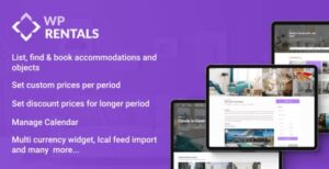 WP Rentals – Booking Accommodation WordPress Theme 3.12.2