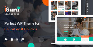iGuru – Xây dựng nền tảng học tập trực tuyến hiệu quả với chủ đề WordPress dành riêng cho giáo dục