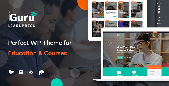 iGuru – Xây dựng nền tảng học tập trực tuyến hiệu quả với chủ đề WordPress dành riêng cho giáo dục