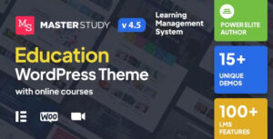 Masterstudy Theme – Education WordPress Theme 4.8.92: Giải Pháp Xây Dựng Website Giáo Dục Chuyên Nghiệp